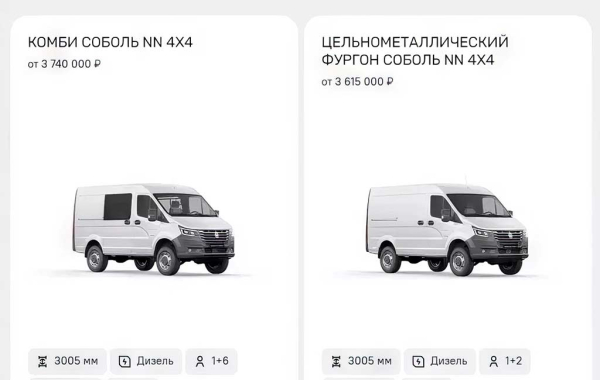 ГАЗ «Соболь NN» 4×4: на рынок выходят фургоны и комби с подключаемым полным приводом