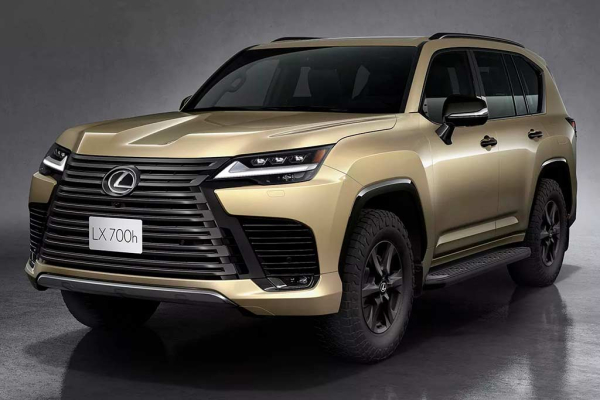 Для Lexus LX впервые стала доступна гибридная версия: ей присвоили индекс «700h»