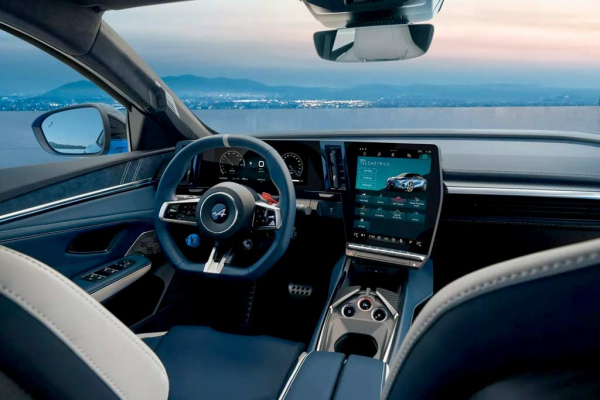 Представлен купеобразный электрический кроссовер Alpine A390