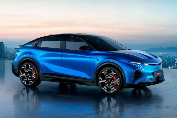 Представлен купеобразный электрический кроссовер Alpine A390