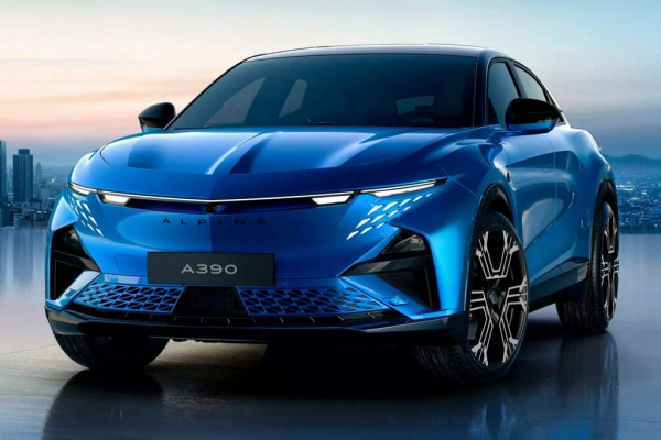 Представлен купеобразный электрический кроссовер Alpine A390