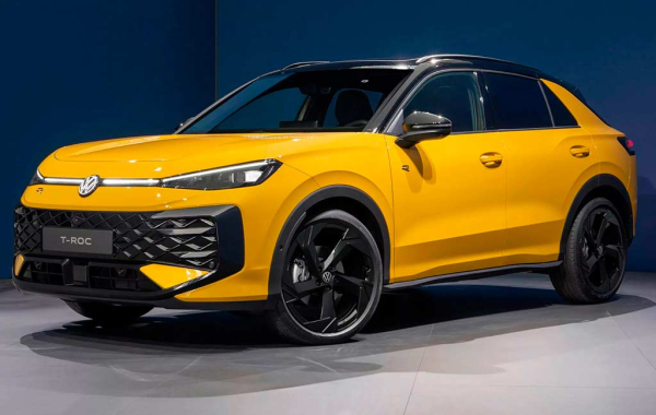 Новы кроссовер 2026 Volkswagen T-Roc II оказался заметно крупнее предшественника