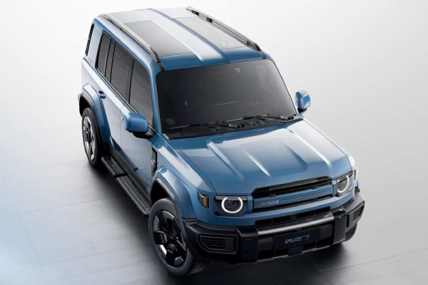 Chery представила брутальный гибридный кроссовер iCar V27