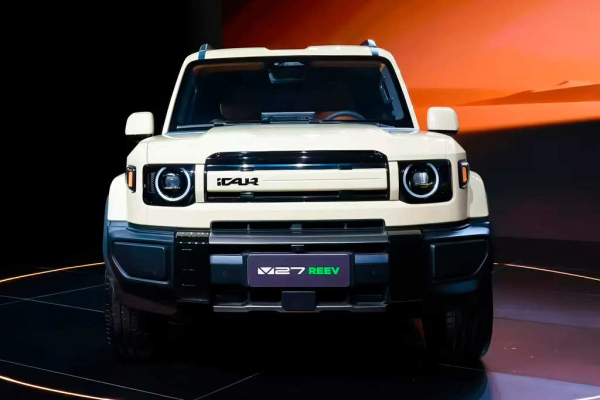 Chery представила брутальный гибридный кроссовер iCar V27