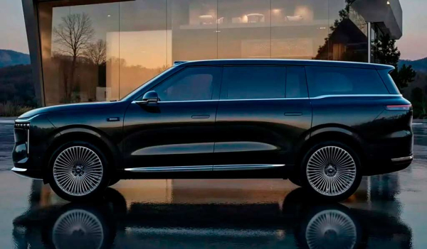 Китайцы из SAIC показали флагманский гибридный кроссовер IM LS9